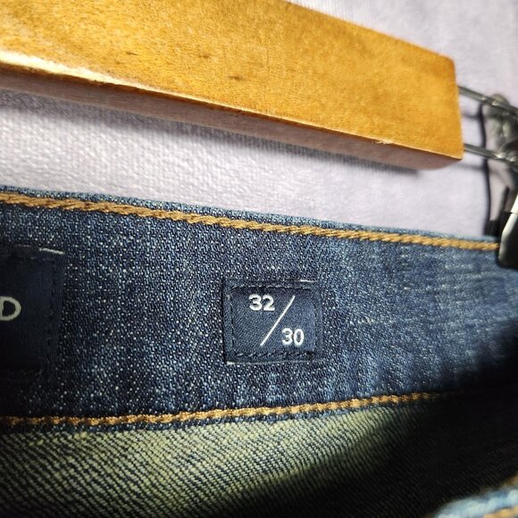 Lucky Brand 221 Jeans Mens 32x30 Straight Denim Stretch Casual Pants Dark Wash - Picture 8 of 16